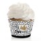 Big Dot of Happiness 1st Birthday Little Mr. Onederful - Boy First Birthday Party Decorations - Party Cupcake Wrappers - Set of 12